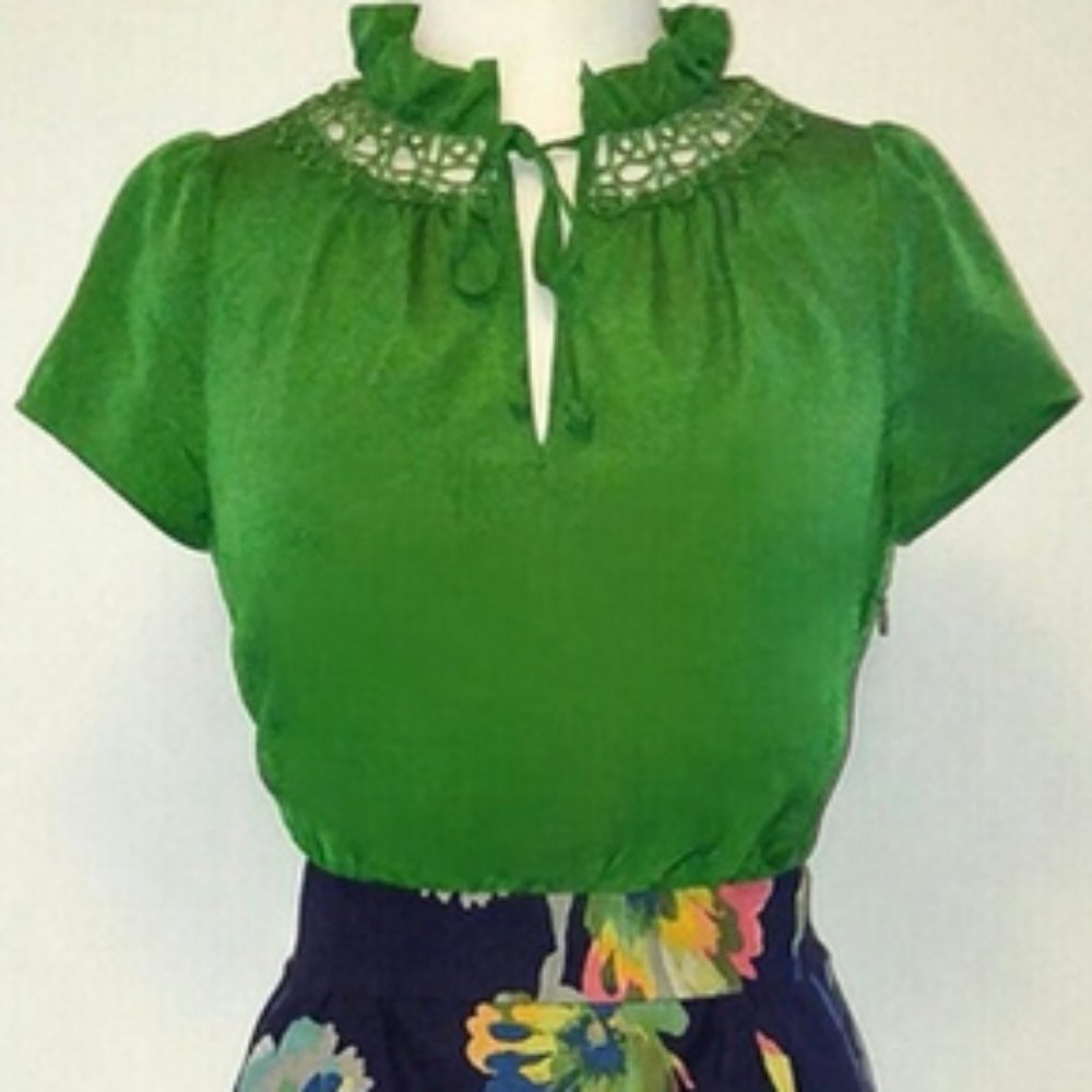 Striking Anthro/Tabitha Elland Floral Sheath Dress